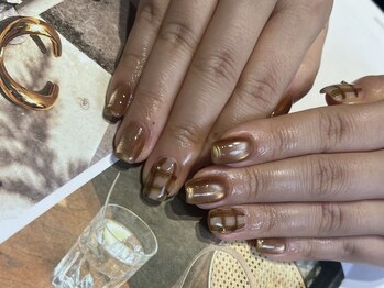 エピックベース(epic bace)/チェックネイル/定額10本