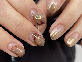 アシンメトリー。