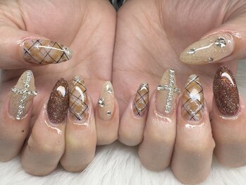 タムタムネイル 本厚木(Tam Tam Nail)/ナチュラルコース、パーツ追加