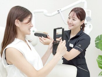 ホワイトニングショップ 府中店の写真/笑顔に自信！独自開発ジェルで歯本来の輝きを引き出します☆施術直後の飲食もOKなので、気軽に試せる！