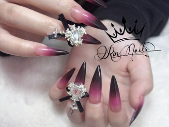 リンネイル 名古屋新栄町店(Rin.Nails)/ 10本長さ出しシンプルデザイン