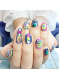 Colorful Nail