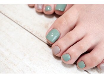 ネイルサロン ナンシー(NailSalon Nancy)/【フット】シェラック￥5500