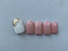 カラ ネイル 中津店(calla nail)/つぶつぶマット×ミラー