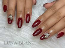 ルナブラン 石橋駅前店(LUNA BLANC)/大人気なボルドーカラー