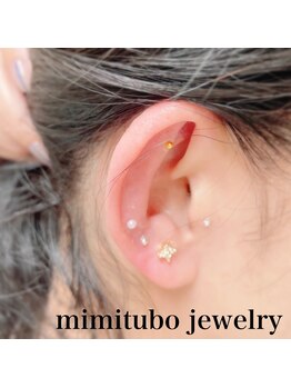 ユードット(u.)/耳ツボジュエリー