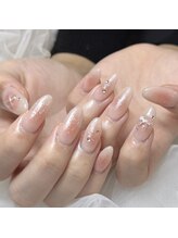 ケソン ネイル スタジオ(qeson nail studio)/長さ出し10本＋オフィス定額