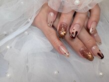 エーナイン イオン秋田中央店/バレンタインネイル