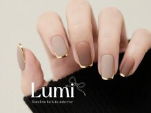 ルミネイル 大宮東口店(Lumi Nail)/マット×ゴールドフレンチ