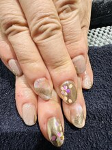 ネイルモア 三軒茶屋店(NAIL moA)/桜ネイル＆MIX