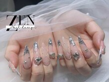 ゼン ネイル デザイン 池袋(ZEN NAIL DESIGN)/* 長 さだしやり放題×つけ放題