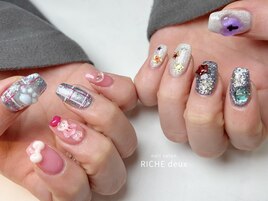 パーツ鬼盛りネイル