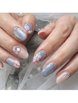 シードットネイル(Cee.nail)/お花ネイル