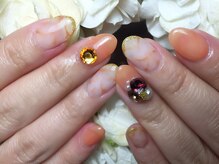 リリーヘブン(LILY HEAVEN)/大理石ネイル