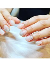 ネイルアンドまつげエクステ専門サロン スリー(THREE)/キラキララメ