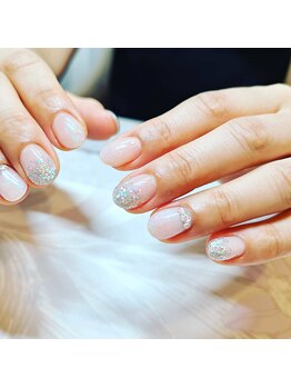 ネイルアンドまつげエクステ専門サロン スリー(THREE)/キラキララメ