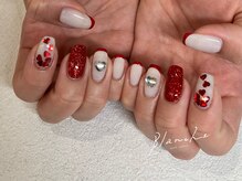 ブランシュ(BLANCHE)/バレンタインネイル