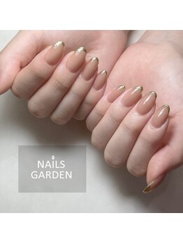 ネイルズガーデン(NAILS GARDEN)/ミラーネイル