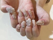 アイネイルズ 天神今泉店(I-nails)/【kotone.n】ホワイトワンホン
