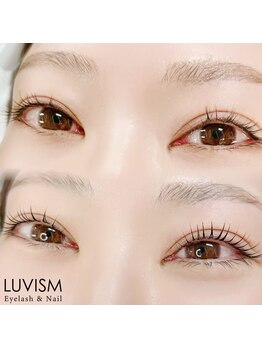 ラヴィズム アイラッシュ アンド ネイル (LUVISM)/まつげパーマ★ 担当:MAYA