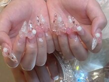 ベティネイル アイラッシュ(Betty Nail)/ガーリークリアネイル♪