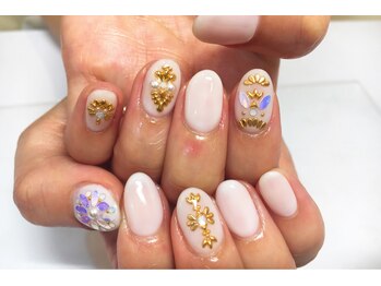 ティンク(Tink)/アンティーク★ブライダルネイル