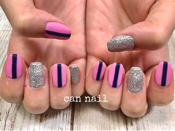 キャンネイル 金山店(Can Nail)/マットネイル！センターライン♪