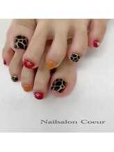 ネイルサロン クール(Nailsalon Coeur)/アニマル柄ネイル