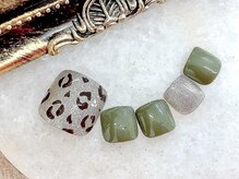 ネイルサロン ふるる 大須店/☆フットプチプラネイル#304