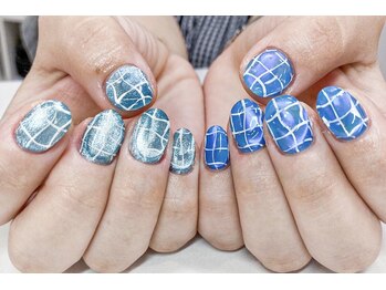 ミナミネイル(MINAMI NAIL)/うねうねミラーニュアンス