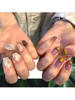 アヤネイルズ アンド アイラッシュ(AYA NAILZ.＆Eyelash)/ニュアンスネイル