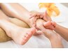 【女性指名料無料】女性スタッフ対応アロマフットリフレコース50分4300円