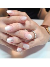 ネイルアンドまつげエクステ専門サロン スリー(THREE)/ラメグラデーション