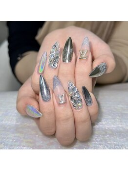 クイーンズビューティーサロン 新宿本店(Queen's beauty salon)/チップアートやり放題&つけ放題