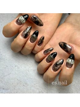 エスネイル(es.nail)/ブラックネイル