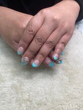 ネイルサロン エーナイン ザ ビッグ豊平店/フレンチネイル