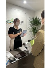 パルレ 仙台東/受付にてお会計