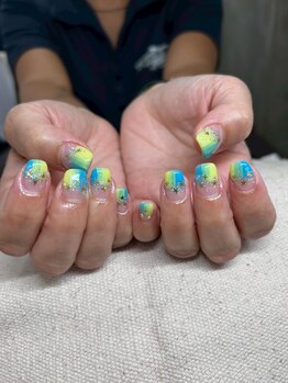 ミスネイル うるま江洲店(Ms.naiL)/#あいね指名デザイン