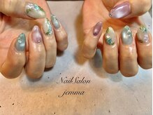 ジェンマ(JEMMA)/紫陽花ネイル