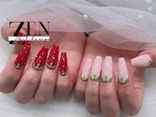 ゼン ネイル デザイン 池袋(ZEN NAIL DESIGN)/* 長 さだしやり放題×つけ放題
