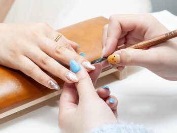 MR SALON【マツエク/ネイル専門店】の写真/【通いやすい定額コース◎】シンプルが好きな方やOLさんにも◎ワンカラ-/ラメグラやトレンドデザインも☆