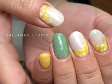 カラーネイルスタジオ(Callanail studio)の雰囲気（シンプル・オフィスネイル、一癖ありなデザインが得意です♪）