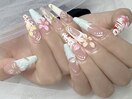 手作りお花 シェル 3D