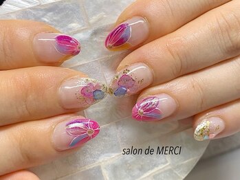 サロン ド メルシー(Salon de MERCI)/クリア感お花☆