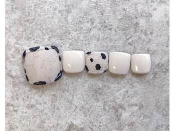 ネイルルーム エルナ(nail room ELNA)/フット定額デザイン￥8000