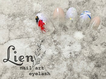 リアン 川崎店(Lien)/イベントネイル★金魚ネイル