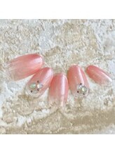 ネイルサロン クイル(QUILL)/８月ちょこっとアート（３）