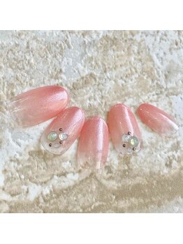 ネイルサロン クイル(QUILL)/８月ちょこっとアート（３）