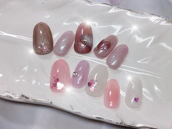 ハッピービューティー(Happy Beauty)/バレンタインネイル