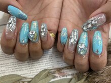 ベーシック ネイルウィザードアカデミー 本厚木店(Basic×NailWizardAcademy)/キラキラ★ゴテゴテ★お任せあれ